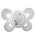 CHUPETE PHYSIO COMFORT SILICSTARS 616M