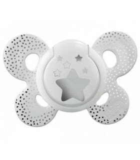 CHUPETE PHYSIO COMFORT SILICSTARS 616M