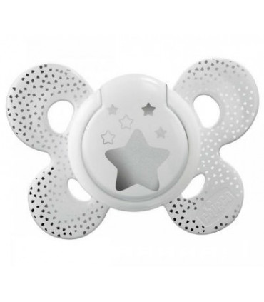 CHUPETE PHYSIO COMFORT SILICSTARS 616M