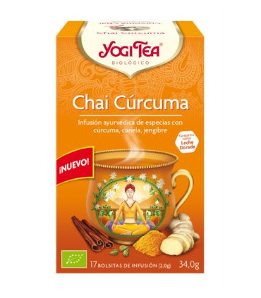 YOGI TEA CHAI CURCUMA 17UD