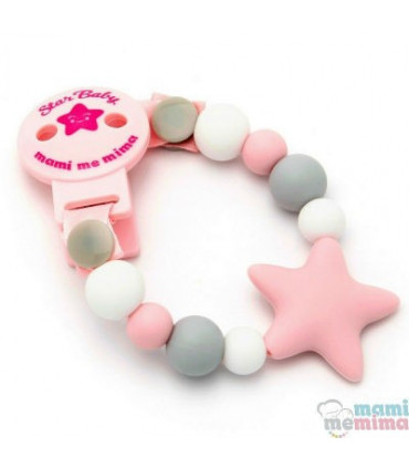 SUJETA CHUPMORDESTRELLA ROSA