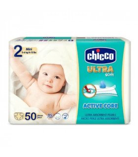 PAÑAL CHICCO MAXI T2 36KG 50ud