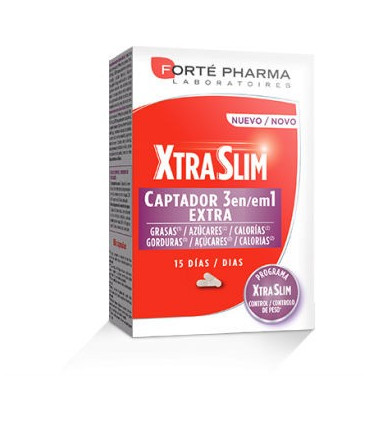 XTRA SLIM CAPTADOR 3 en 1 60 caps