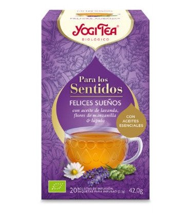 YOGI TEA SENTIDOS FELIC SUEÑOS 20ud