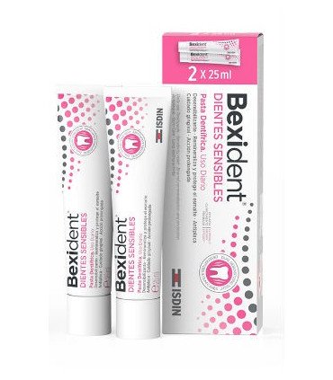 BEXIDENT SMILE&GO SENSIBLES PASTA 2x25ml