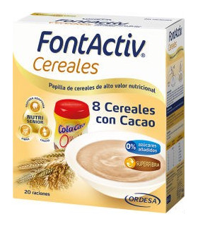 FONTACTIV 8 CEREALES+CHOCO 600gr