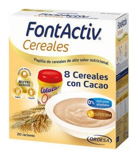 FONTACTIV 8 CEREALES+CHOCO 600gr