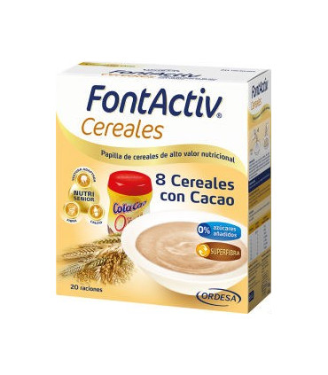 FONTACTIV 8 CEREALES+CHOCO 600gr