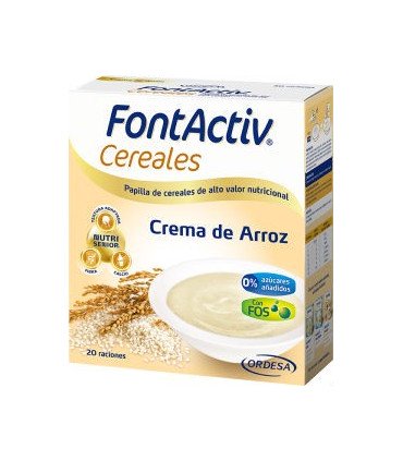 FONTACTIV CEREALES CREMA ARROZ 600gr