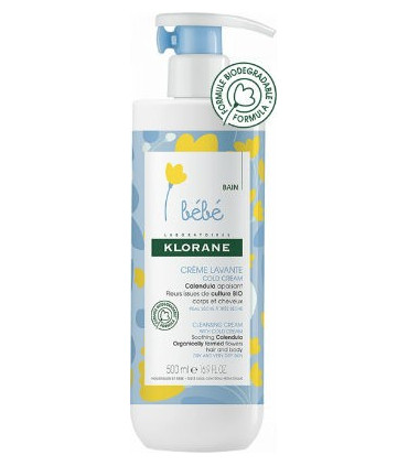 KLORANE BEBE CREMA LIMPIADORA 500ml