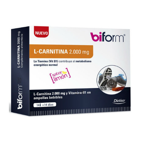 DIETISA BIFORM L-CARNITINA 2000mg 14 viales