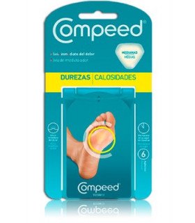 COMPEED DUREZAS MEDIANAS 6 UNID