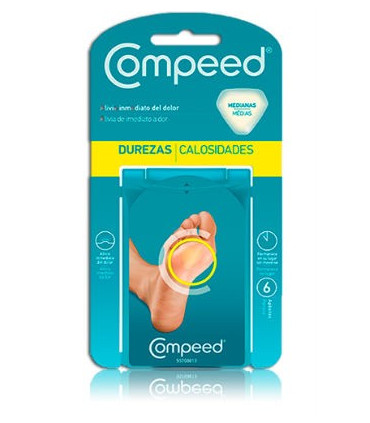 COMPEED DUREZAS MEDIANAS 6 UNID