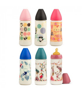 BIBERON BOCA ANCHA LATEX 360ml PAPILLA