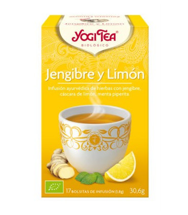 YOGI TEA JENBIBRE LIMON 