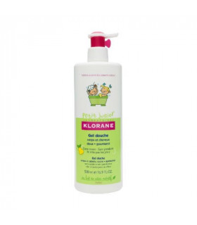 KLORANE JUNIOR GEL DUCHA PERA 500ML