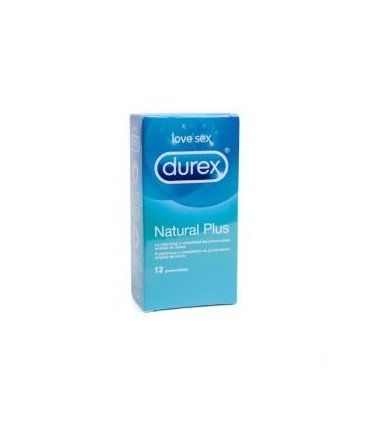 DUREX NATURAL PLUS 12 UNID