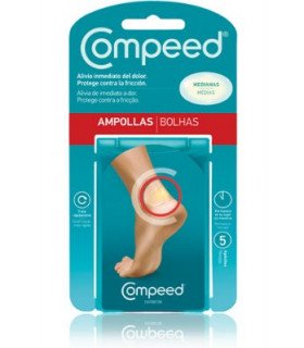 COMPEED AMPOLLAS MEDIANAS 5 UNID