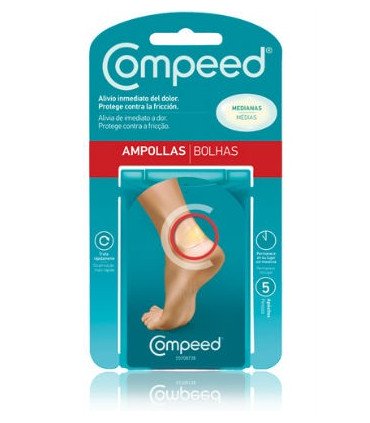 COMPEED AMPOLLAS MEDIANAS 5 UNID