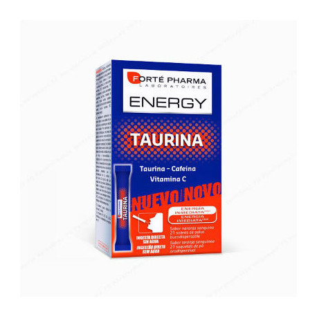 FORTE PHARMA ENERGY TAURINA 21 sobres