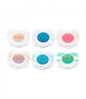 CHUPETE PREMIUM FISIOL SILICONA 06M