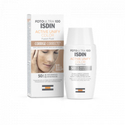 ISDIN FOTOPROTECTOR ULTRA 100 ACTIVE UNIFY FUSION FLUID COLOR 50ML