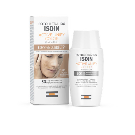 ISDIN FOTOPROTECTOR ULTRA 100 ACTIVE UNIFY FUSION FLUID COLOR 50ML
