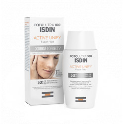 ISDIN FOTOPROTECTOR ULTRA 100 ACTIVE UNIFY FUSION FLUID SIN COLOR 50ML
