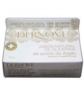 DERNOVE JABON GLICERINA  ACEITE ARGAN