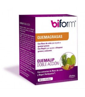 BIFORM QUEMALIP DOBLE ACCION 60 CAPS