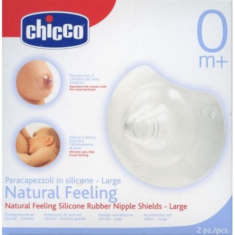 CHICCO PROTEGEPEZON SILICONA SMALL 2 uds