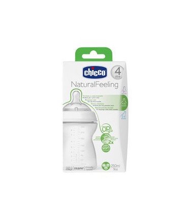 BIBERON NATFEELING 4M+ 250ML FREGULABL